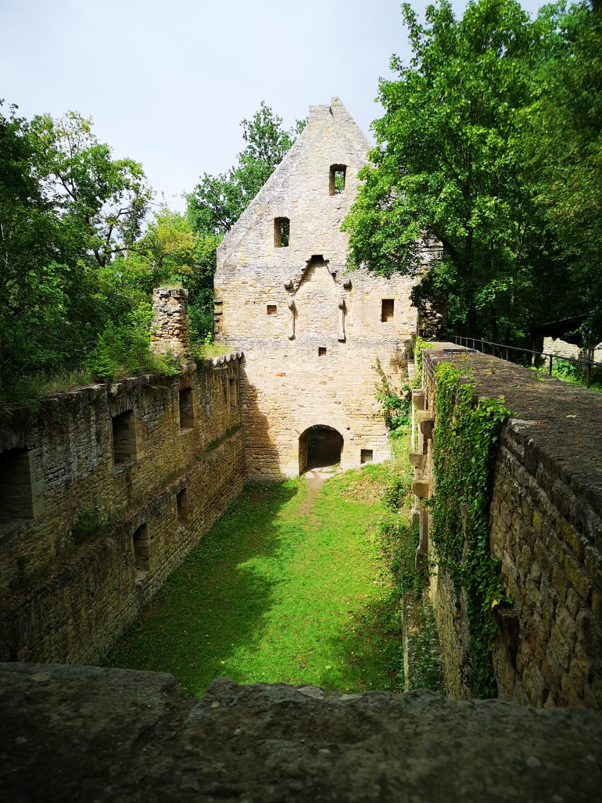 Pilgern, Wandern, Pilgerweg, Pilgerwanderweg, Betriebsausflug, Disibodenberg.