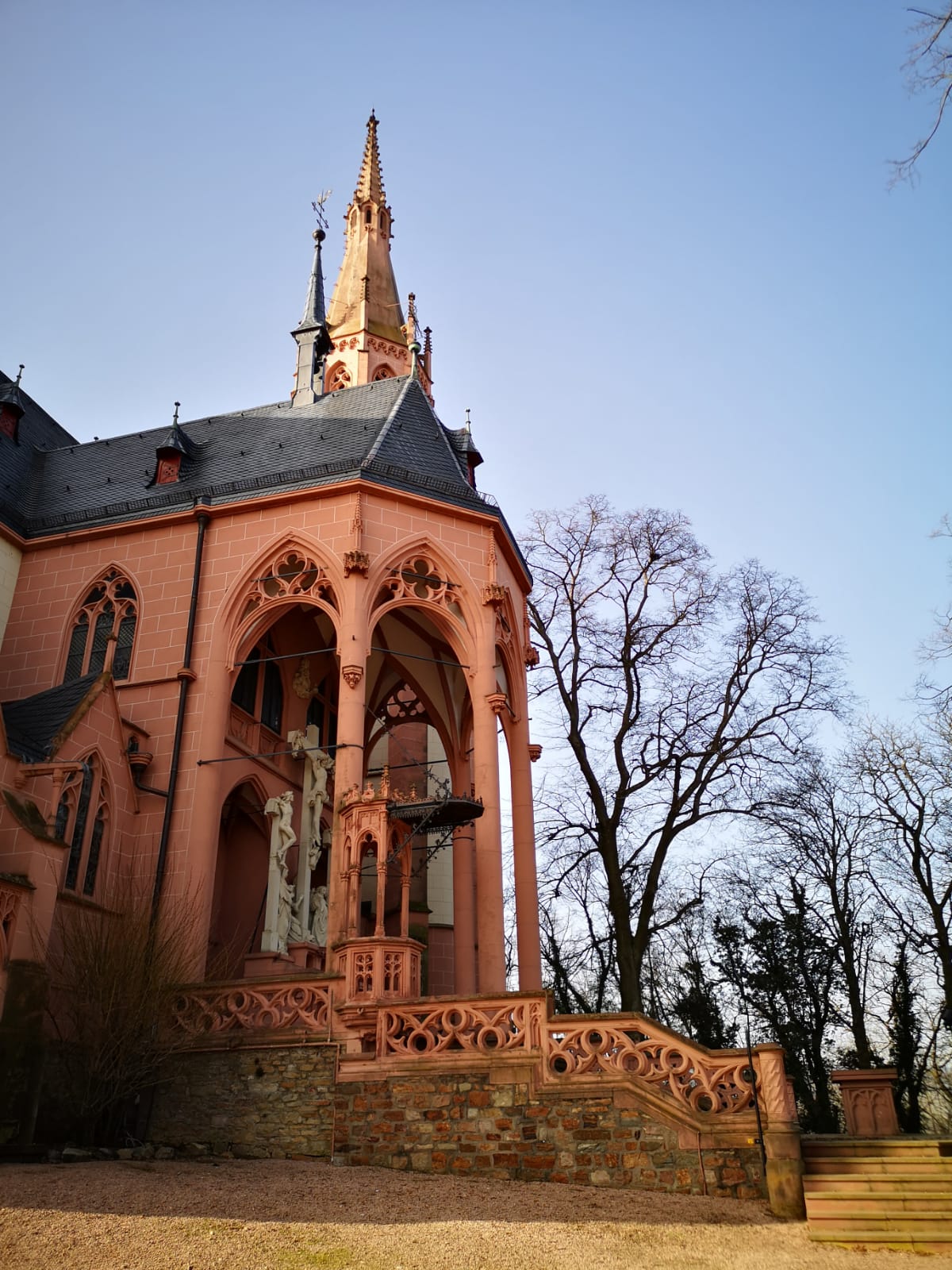 Pilgern, Wandern, Rochuskapelle Bingen, Betriebsausflug.